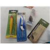 Image 3 : Fishing Gear: Lures, Casting Jig, Bait Worms, Fishing Line, Shears +