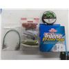 Image 4 : Fishing Gear: Lures, Casting Jig, Bait Worms, Fishing Line, Shears +