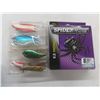 Image 7 : Fishing Gear: Lures, Casting Jig, Bait Worms, Fishing Line, Shears +