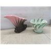 Image 11 : 4 Pieces Staffordshire Swinnertons, 2 Framed Decorative Tiles 7 1/2" x 7 1/2",  Terracotta Glazed Bo