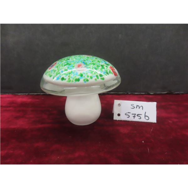 Murano Art Glass Mushroom