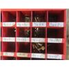Image 10 : 2 Pigeon Hole Cabinets Full of Hardware 40 Hole Cabinet " and 36 Hole "