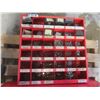 Image 2 : 2 Pigeon Hole Cabinets Full of Hardware 40 Hole Cabinet " and 36 Hole "