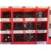 Image 6 : 2 Pigeon Hole Cabinets Full of Hardware 40 Hole Cabinet " and 36 Hole "