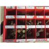 Image 9 : 2 Pigeon Hole Cabinets Full of Hardware 40 Hole Cabinet " and 36 Hole "