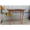 Image 1 : Painted Table Stand w/ Drawer Antique 30" x 32" x 17"