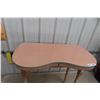 Image 3 : Painted Table Stand w/ Drawer Antique 30" x 32" x 17"