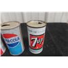 Image 2 : 3 Older Pop Cans and 2 Pepsi 7Up