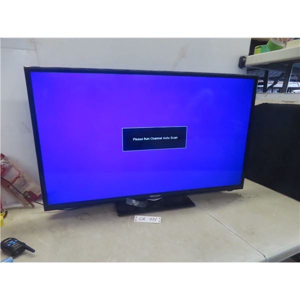Hisense 40" TV With Power Cord, No Remote, Works