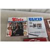 Image 2 : 4 Hardcover Books and 3 Magazines on Elvis Presley.