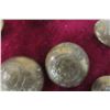Image 3 : 10 Canadian Brass Military Buttons Marked United-Carr Canada (7 Large and 3 Small).