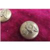 Image 3 : 5 Brass Royal Canadian Artillery Buttons.
