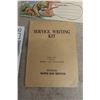 Image 3 : Military Insignia Book. Service Writing Kit. Information for Mounting and Wearing Decorations, Camp