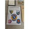 Image 4 : Military Insignia Book. Service Writing Kit. Information for Mounting and Wearing Decorations, Camp
