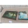 Image 1 : 1920s Maxfield Parrish Lithograph "Daybreak" (.5") in Original Frame, Plus Maxfield Parrish Book by