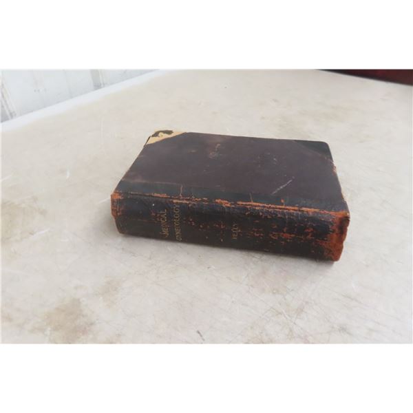 1912 Medical Gynecology Book by Dr. Howard Kelly, 697 Pages Featuring 165 Illustrations.