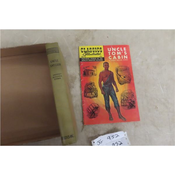 Classic Illustrated Comic Book #15 Uncle Tom’s Cabin Plus Uncle Tom’s Cabin by Harriet Beecher Stow