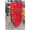 Image 2 : Mastercraft 3-Piece Rolling Tool Cabinet With Key 58" x 27" x 19".