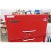 Image 3 : Mastercraft 3-Piece Rolling Tool Cabinet With Key 58" x 27" x 19".