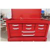 Image 4 : Mastercraft 3-Piece Rolling Tool Cabinet With Key 58" x 27" x 19".