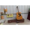 Image 1 : Tao W-122 Acoustic Guitar With Case.