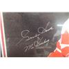 Image 4 : Gordon Howe Autographed Framed Photo 22" x 27".