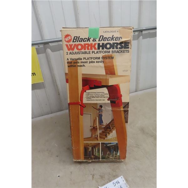 New Black & Decker Workmate Platform Brackets