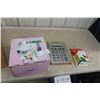 Image 1 : Canon Selphy DS80 Compact Photo Printer With Photo Paper and Calculator.