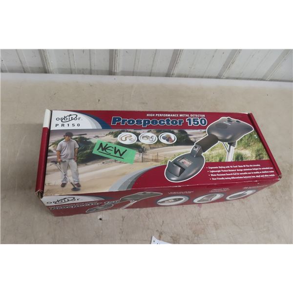 New Orbitor PR150 High-Performance Metal Detector.