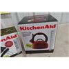 Image 3 : New KitchenAid Mixer and Kettle.