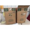 Image 2 : 2 Boxes 2000-Count 8 oz Hot/Cold Insulated Coffee Cups With Lids.