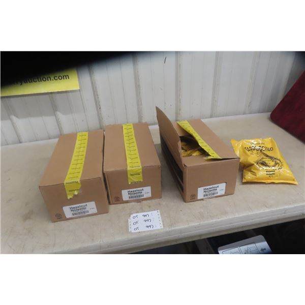 3 Boxes Hazelnut Cappuccino (18 x 907 g).