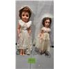 Image 2 : Two Fashion Bridal Dolls, 15" and 18", Both with Stands and Moving Eyes.