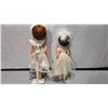 Image 3 : Two Fashion Bridal Dolls, 15" and 18", Both with Stands and Moving Eyes.