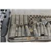 Image 6 : Assorted Sockets and Ratchets Including Impact Sockets 1/2", 3/8" and 1/4".