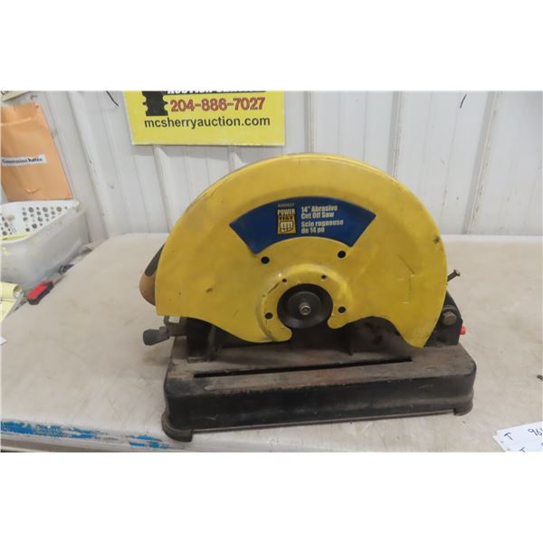 14" Power Metal Cut-Off Saw.