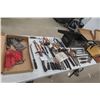Image 1 : Toolbox Full of Hand Tools Including Wrenches, Vise Grips, Pliers and Miscellaneous Pieces.