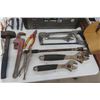 Image 2 : Toolbox Full of Hand Tools Including Wrenches, Vise Grips, Pliers and Miscellaneous Pieces.