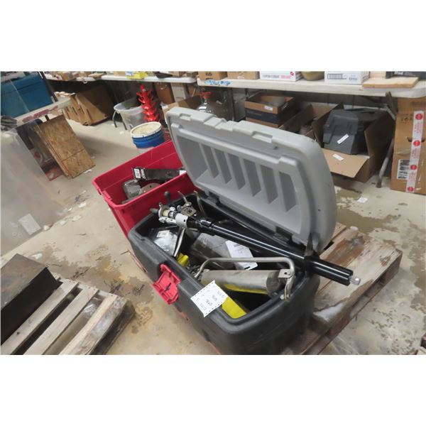 Semi-Truck Steering Column Tube, Mirrors, Shocks, Bearings and Seals.