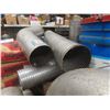 Image 4 : Pallet Lot Of 3 Bags Silica Sand, Exhaust Tubing, Oil Barrel Pump, Pintel Hitch And More