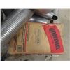 Image 7 : Pallet Lot Of 3 Bags Silica Sand, Exhaust Tubing, Oil Barrel Pump, Pintel Hitch And More