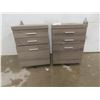 Image 1 : 2 Rolling Office Cabinets 25 1/2" X 18" X 18"