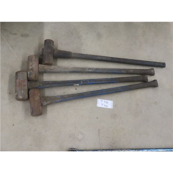 4 Mastercraft Sledge Hammers