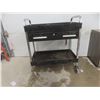 Image 1 : Rolling Shop Cart With Heavy Duty Casters 30" X 36" X 16 1/4"