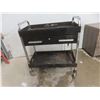Image 7 : Rolling Shop Cart With Heavy Duty Casters 30" X 36" X 16 1/4"
