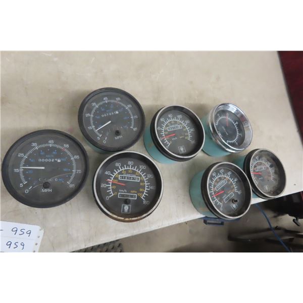 Speedometer and Tachometers.