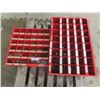Image 1 : 2 Pigeon Hole Cabinets Full Of Hardware, 40 Hole ", 36 Hole "