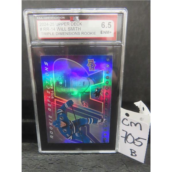 Graded Will Smith Triple Dimensions Rookie Card