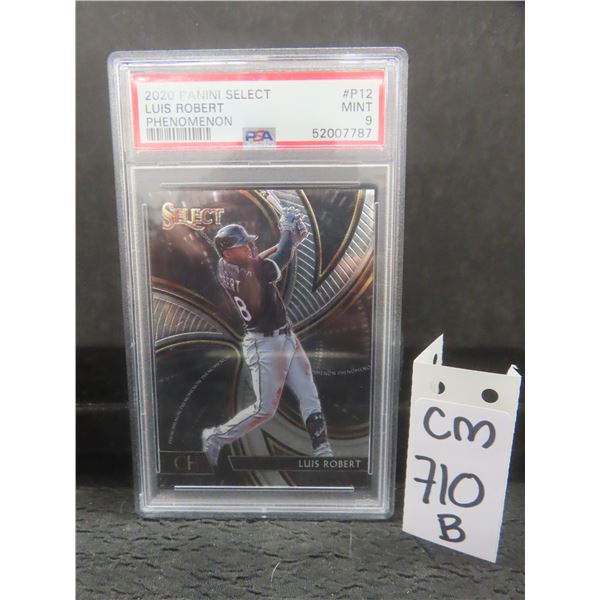 Graded Luis Robert Rookie Baseball Card