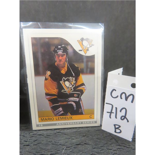 Mario Lemieux Pittsburgh Penguins Card